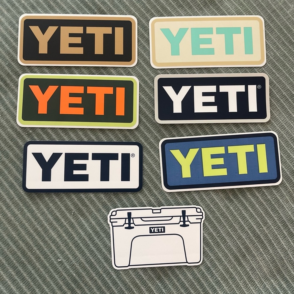 Yeti Stickers